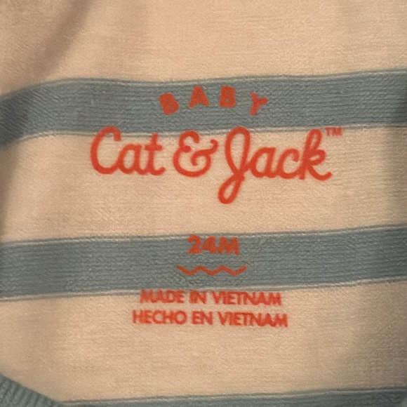 ✅2/$20✅NWT Baby Cat & Jack 2 piece 24month onesie wth shorts & suspenders! - Picture 4 of 9